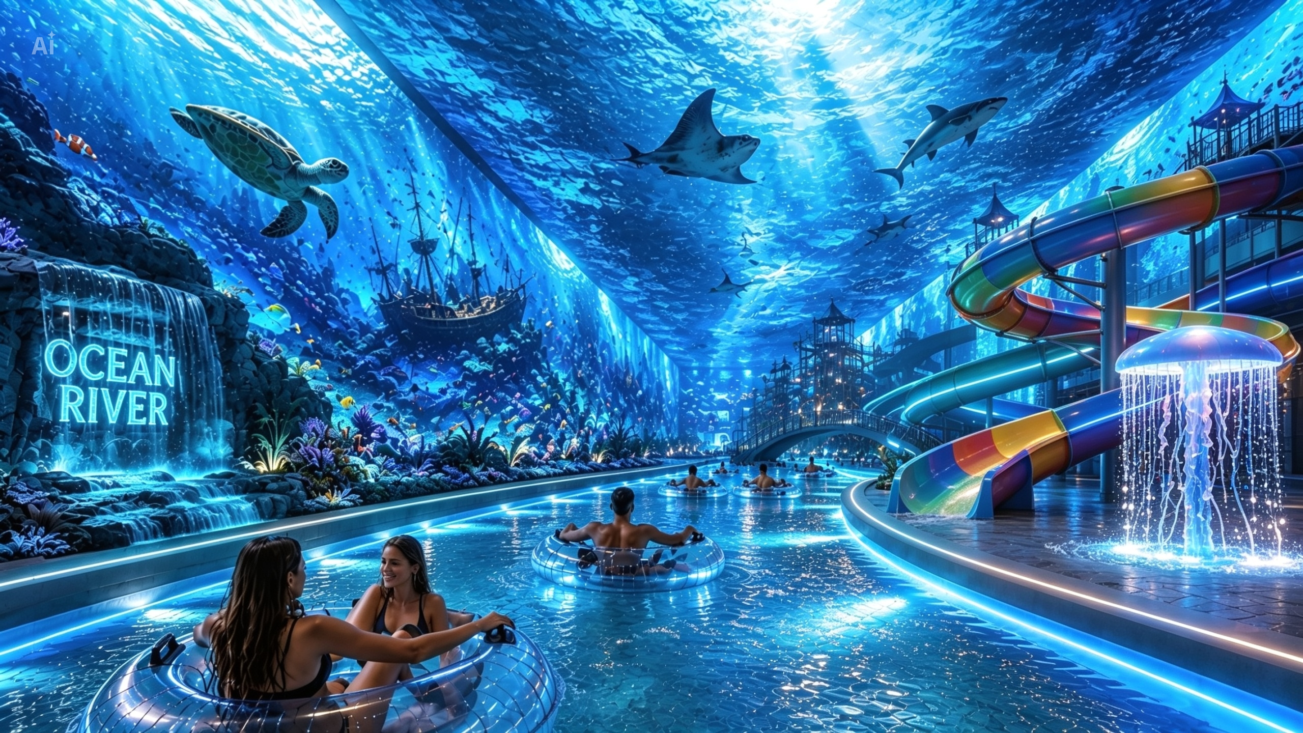 Indoor water park